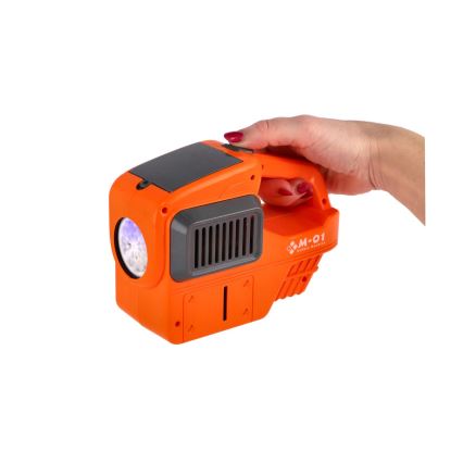 Tosaerba con generatore di bolle e luce, alimentazione 4xAA