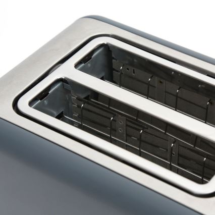Tostapane a due fori 900W/230V inox/grigio