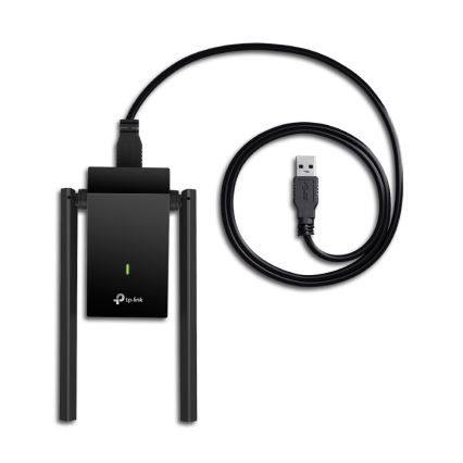 TP-Link - Adattatore di rete USB wireless con antenne ad alto guadagno Archer T4U Plus Wi-Fi