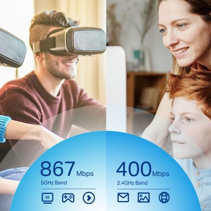 TP-Link - Adattatore USB Wireless ad Alto Guadagno con Doppie Antenne