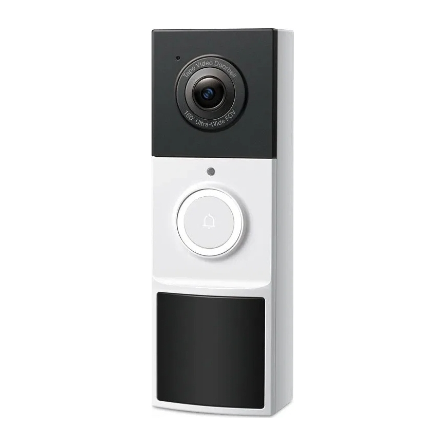 TP-Link - Campanello video intelligente con sensore 2K, batteria 6400 mAh, IP65, Wi-Fi