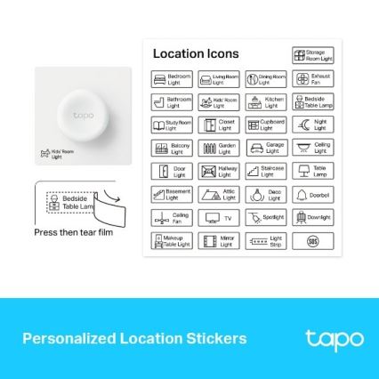 TP-Link - Dimmer tattile intelligente 1xCR2032 Wi‑Fi
