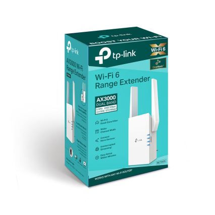 TP-Link - Extender Wi-Fi 6 Dual Band RE705X