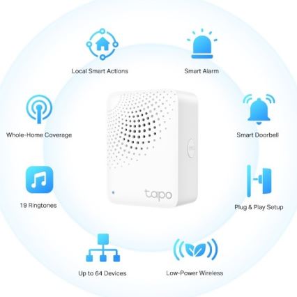 TP-Link - Hub intelligente MATTER Wi-Fi Tapo H100