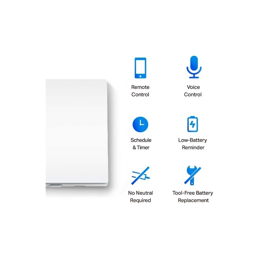 TP-Link - Interruttore intelligente per luci 2xAAA