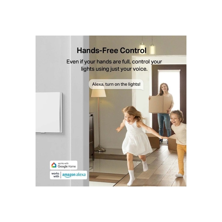 TP-Link - Interruttore intelligente per luci 2xAAA Wi-Fi