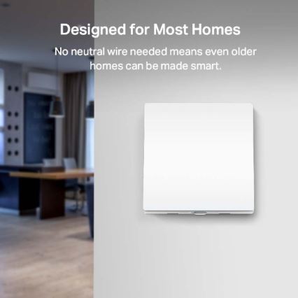 TP-Link - Interruttore intelligente per luci 2xAAA Wi-Fi