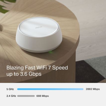 TP-Link - Kit da 2 unità del sistema mesh Wi‑Fi 7 per tutta la casa