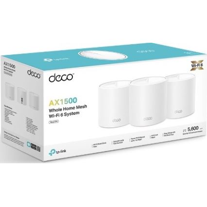 TP-Link - KIT da 3 unità sistema mesh Wi‑Fi 6 per tutta la casa