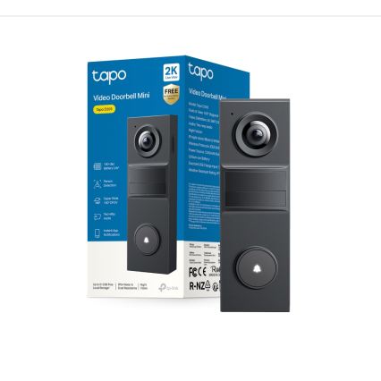 TP-Link - Mini campanello video smart Wi‑Fi