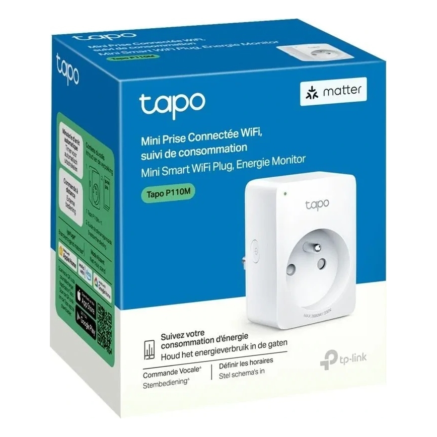 TP-Link - Presa intelligente E MATTER 3680W Wi-Fi