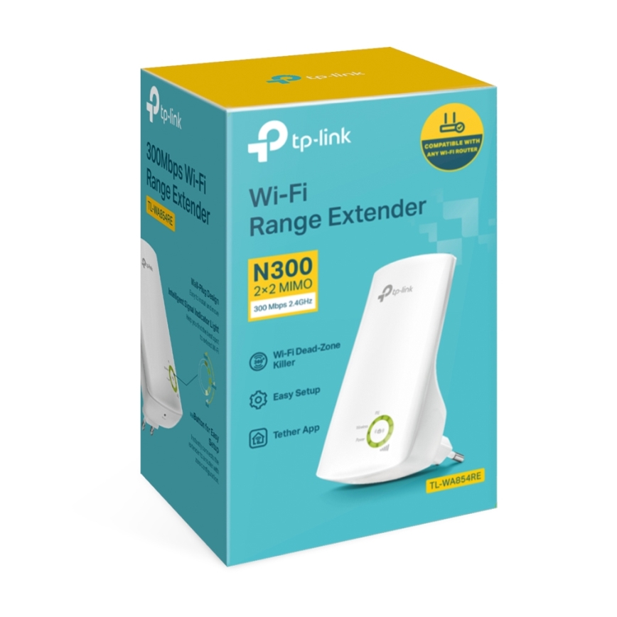TP-Link - Ripetitore Wi-Fi 4 monobanda N300