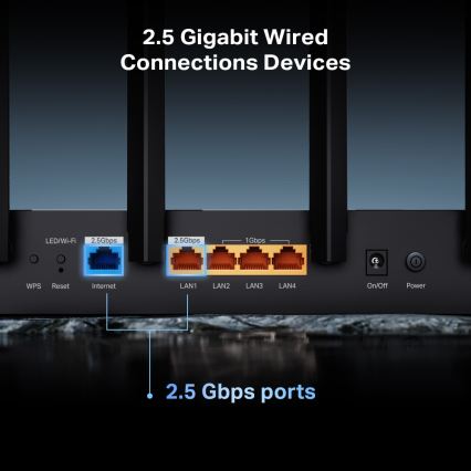 TP-Link - Router Archer BE400 Wi‑Fi 7 a doppia banda