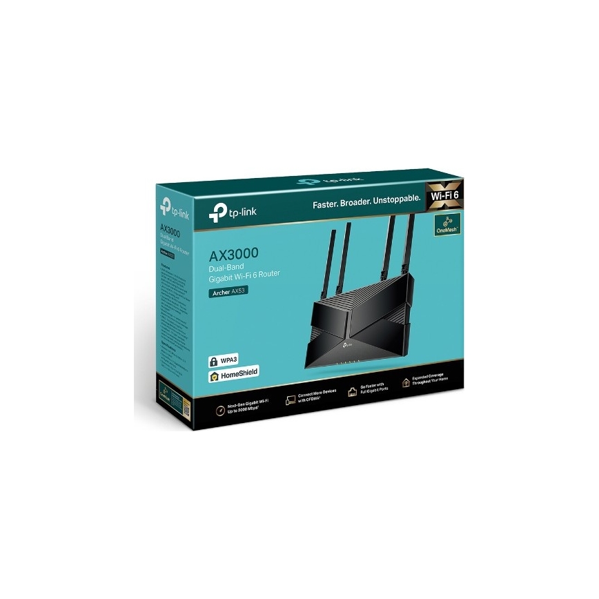 TP-Link - Router Wi-Fi 6 Gigabit a doppia banda