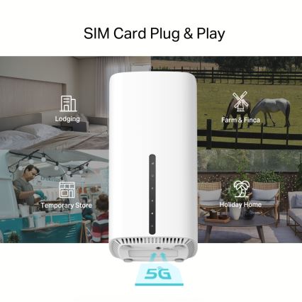 TP-Link - Router wireless 5G a doppia banda Gigabit Archer NX200 Wi-Fi
