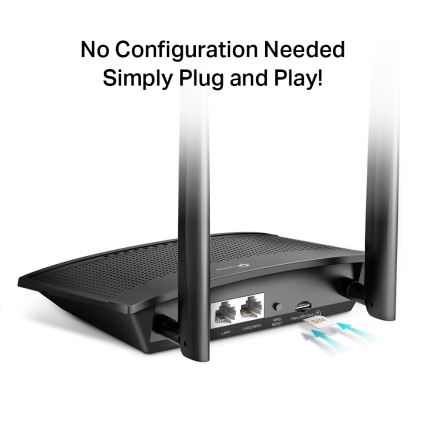TP-Link - Router Wireless N 300 Mbps 4G LTE TL-MR100 Wi-Fi