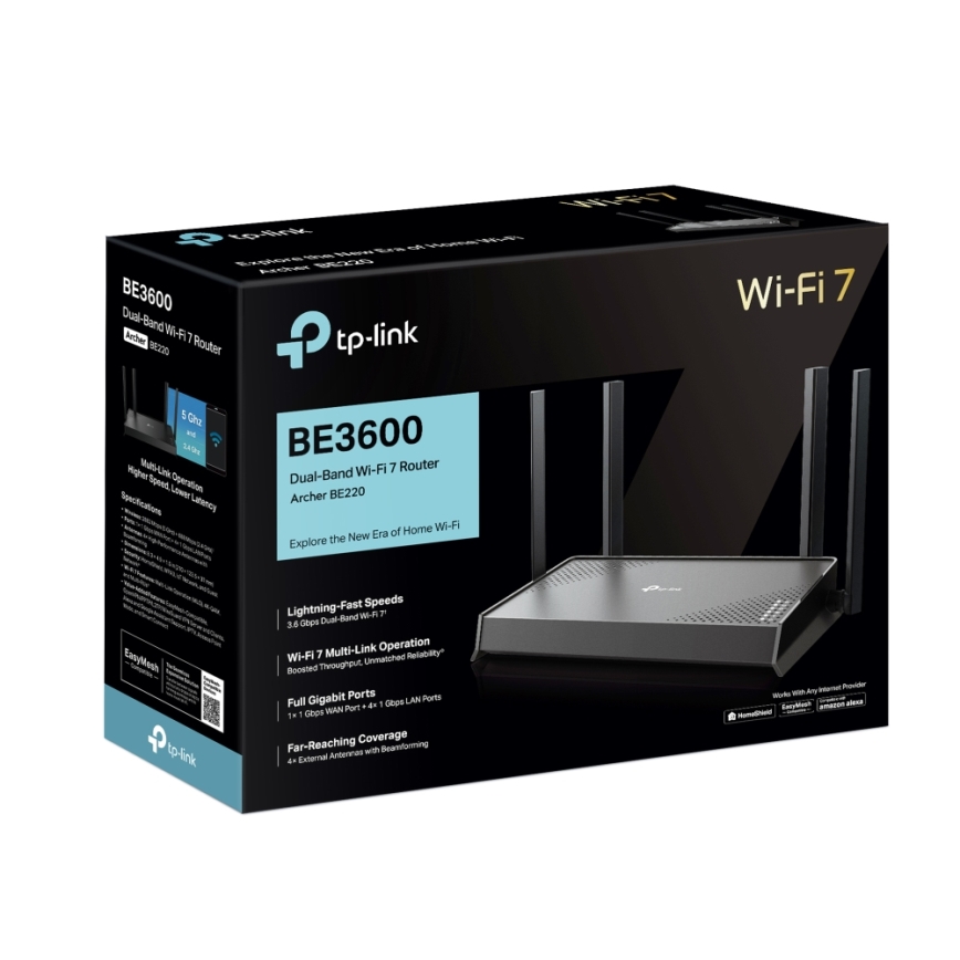 TP-Link - Router Wi‑Fi 7 a doppia banda