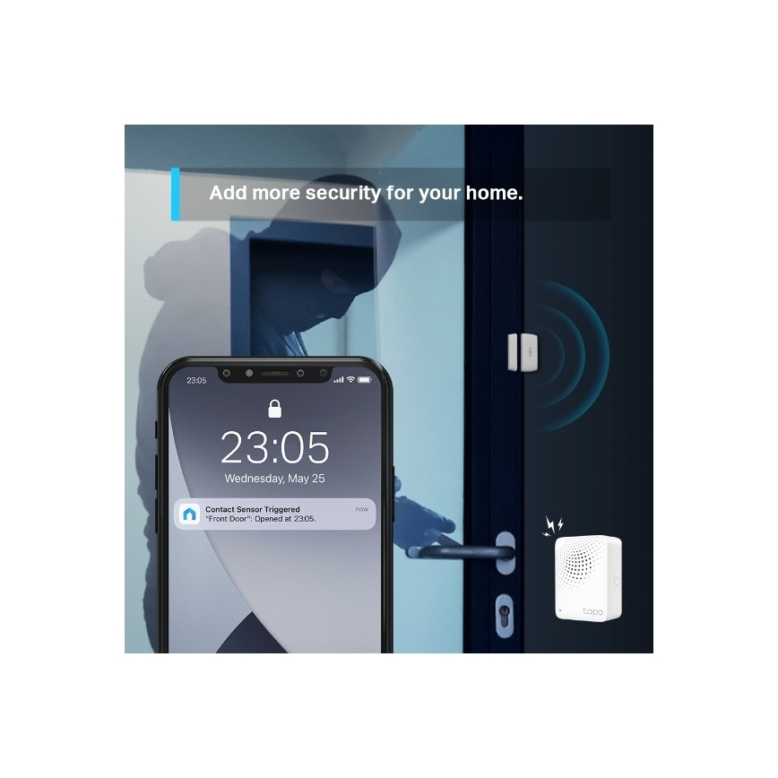 TP-Link - Sensore di contatto Smart 1xCR2032