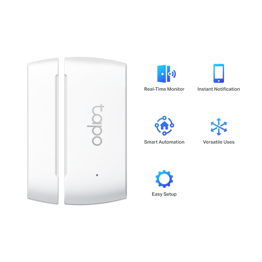 TP-Link - Sensore di contatto smart 1xCR2032 Wi-Fi