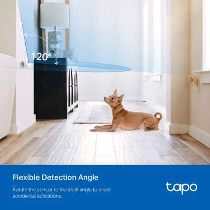 TP-Link - Sensore di movimento intelligente 1xCR2450 Wi-Fi