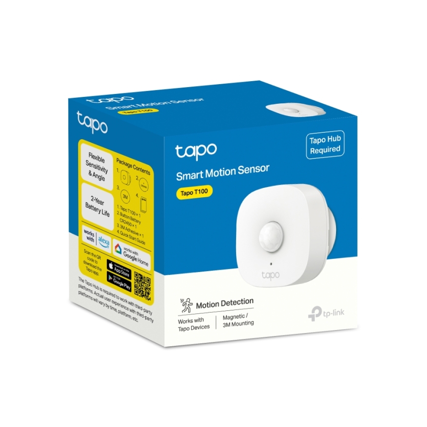 TP-Link - Sensore di movimento intelligente 1xCR2450 Wi-Fi