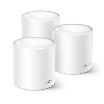TP-Link - Set da 3 Deco X50, sistema mesh Wi-Fi 6 per tutta la casa