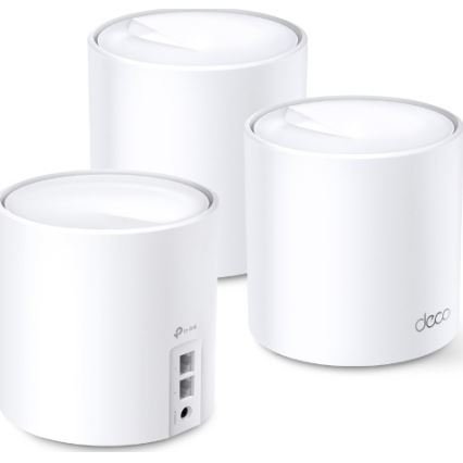 TP-Link - Set da 3 Deco X50, sistema mesh Wi-Fi 6 per tutta la casa