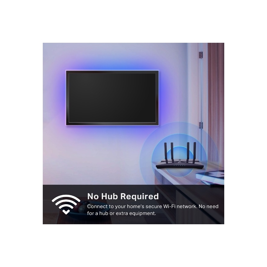 TP-Link - Striscia LED RGBW dimmerabile 5 m LED/13W/230V Wi-Fi