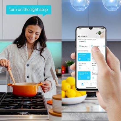 TP-Link - Striscia LED RGBW dimmerabile 5 m LED/20,5W/230V Wi-Fi
