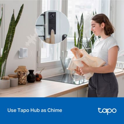 TP-Link - Tapo Campanello Video Mini