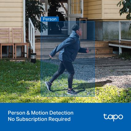 TP-Link - Telecamera da esterno intelligente 3MP 5V Wi-Fi