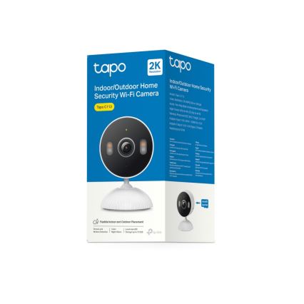 TP-Link - Telecamera da esterno intelligente 3MP 5V Wi-Fi