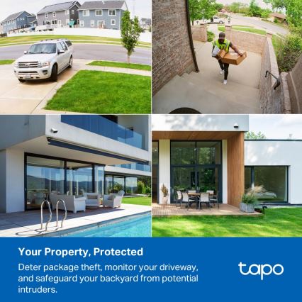 TP-Link - Telecamera esterna intelligente IP65 5V Wi‑Fi