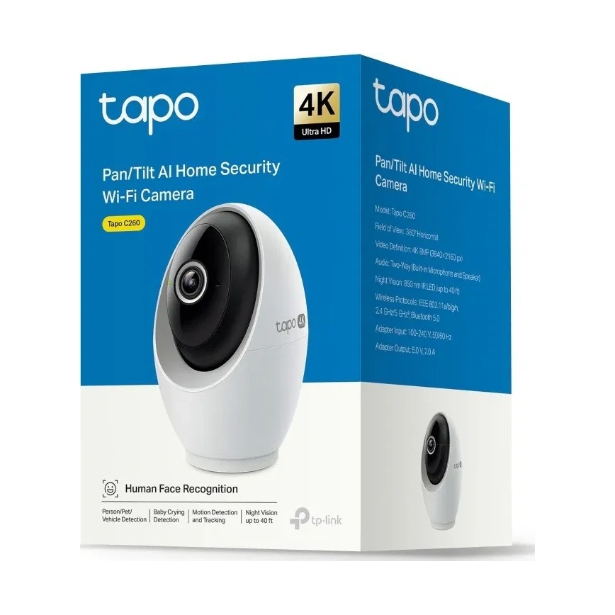 TP-Link - Telecamera intelligente Wi-Fi Tuya
