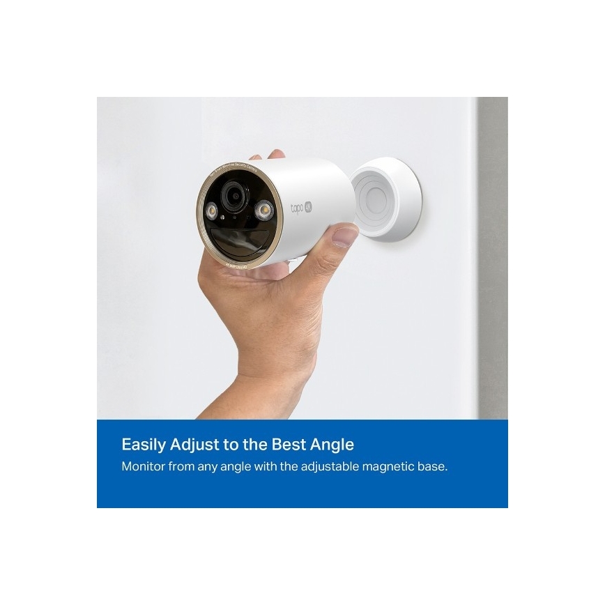 TP-Link - Telecamera per esterni 10000 mAh IP66 Wi-Fi