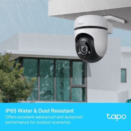 TP-Link - Telecamera per esterni con sensore, protezione IP65 e Wi‑Fi