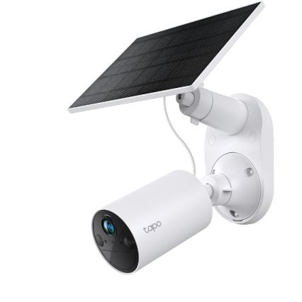 TP-Link - Telecamera solare per esterni con sensore, IP65, Wi-Fi