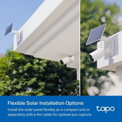TP-Link - Telecamera solare per esterni con sensore, IP65, Wi-Fi