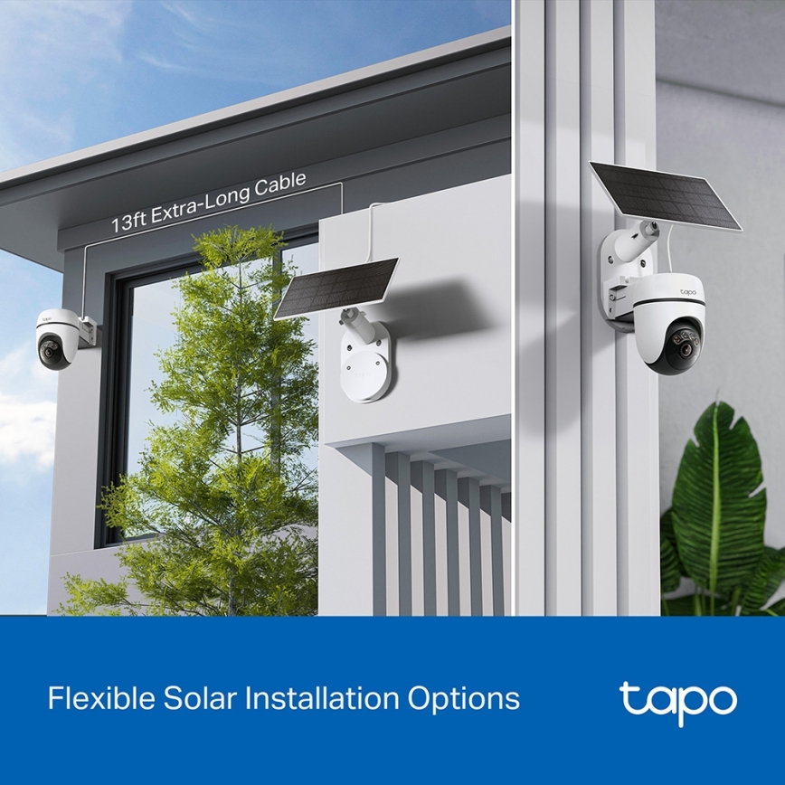 TP-Link - Telecamera solare intelligente 5V IP65 Wi‑Fi