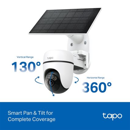 TP-Link - Telecamera solare intelligente 5V IP65 Wi‑Fi