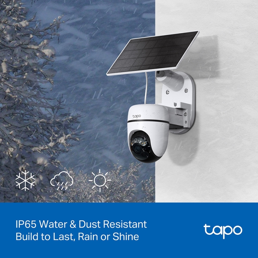 TP-Link - Telecamera solare intelligente 5V IP65 Wi‑Fi