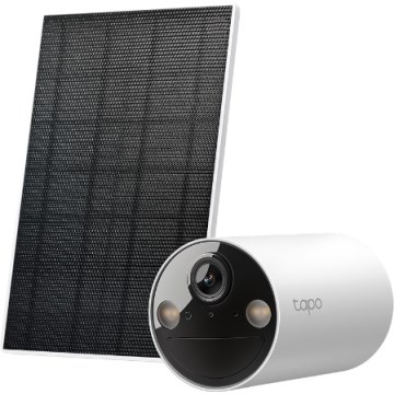 TP-Link - Telecamera solare per esterni con sensore, IP65, Wi-Fi
