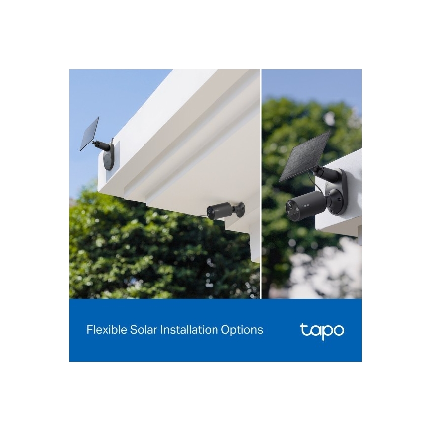TP-Link - Telecamera solare per esterni con sensore IP65 Wi-Fi