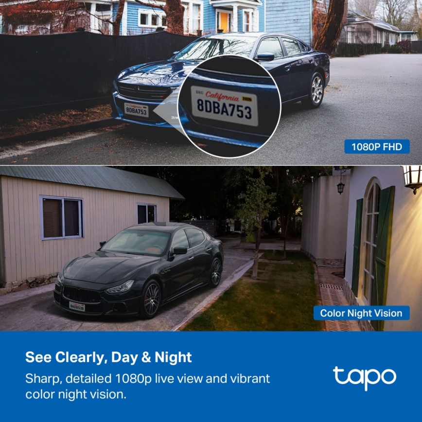 TP-Link - Telecamera solare smart 5200 mAh 5V IP65