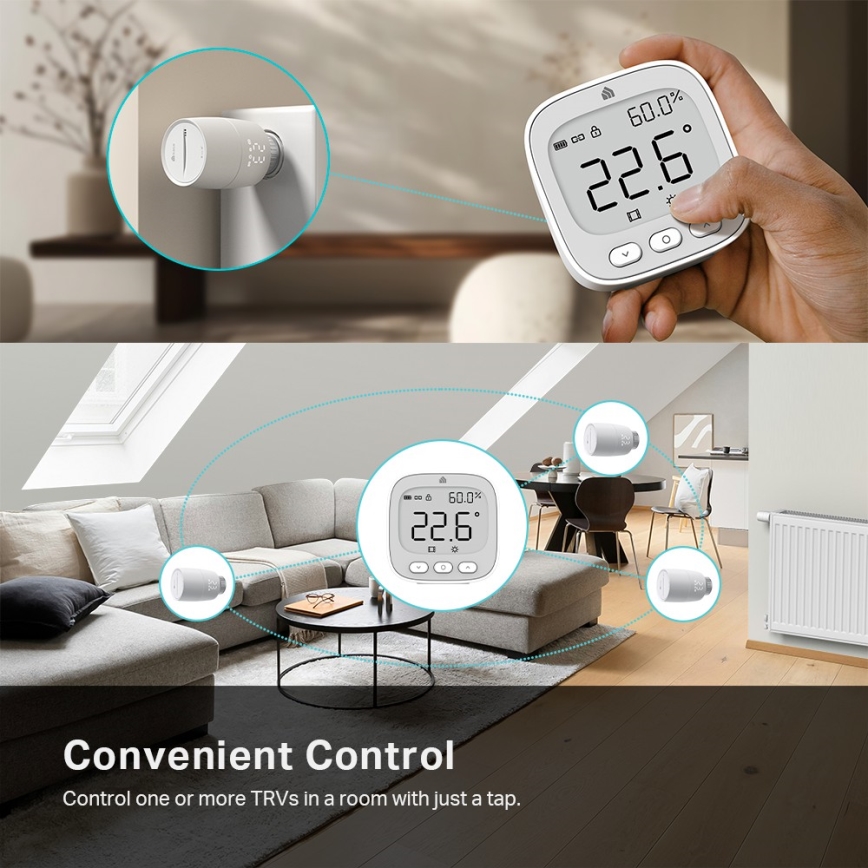 TP-Link - Termostato digitale 2xAAA