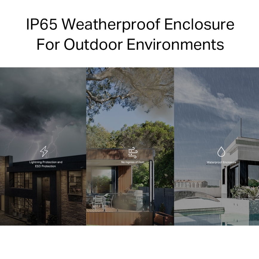 TP-Link - Unità Mesh Wi-Fi 6 per esterno/interno