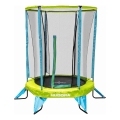 Trampolino per bambini Ø 140 cm, blu/verde