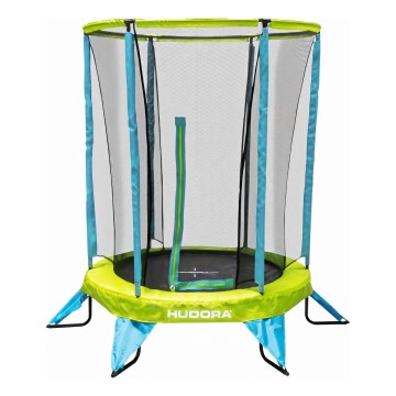 Trampolino per bambini Ø 140 cm, blu/verde