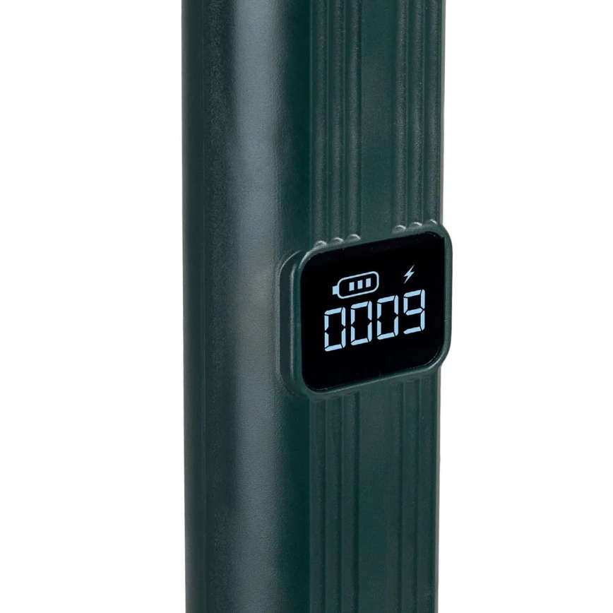 Trappola elettrica per insetti LED 2 in 1 con display LCD 1200 mAh/5V verde