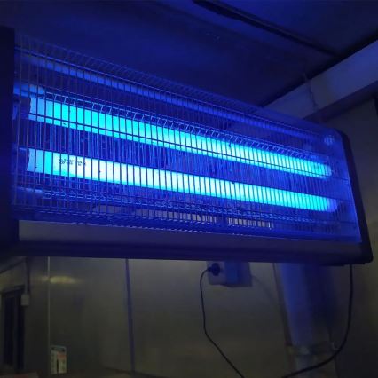 Trappola elettrica per insetti 2x15W/230V 100m2